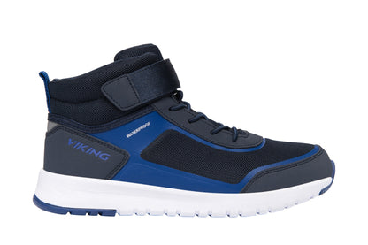 VIKING TEX Knöchelschuh AERIAL MID WP - navy - cobolt walking shoe with waterproof features and ankle support