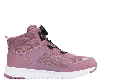 VIKING TEX Knöchelschuh AERIAL MID WP BOA - altrosa product image featuring stylish and functional waterproof mid-top sneakers in pink