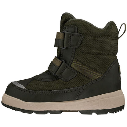 Comfortable VIKING GORE-TEX Stiefel PLAY II REFLECTIVE GTX - oliv boots with traction outsoles