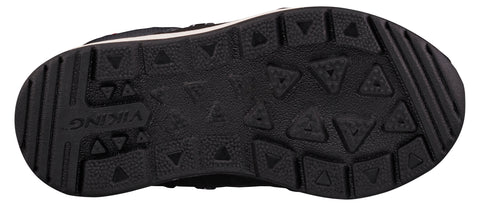 Black and grey VIKING GORE-TEX Stiefel OKSVAL boots with waterproof and breathable material