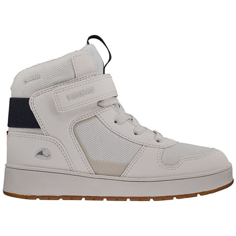 VIKING GORE-TEX Knöchelschuh JACK MID WARM GTX - crémeweiss - schwarz detail image showing waterproof and insulated design