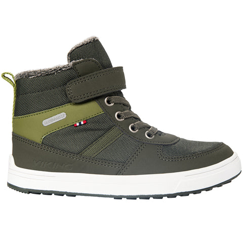 VIKING TEX Knöchelschuh LUCAS WARM WP - oliv - kiwi 