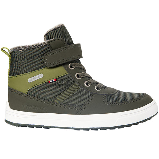 VIKING TEX Knöchelschuh LUCAS WARM WP - oliv - kiwi 