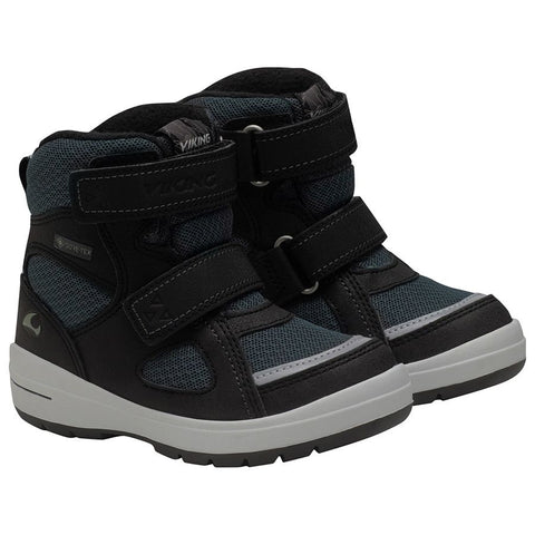 High-quality VIKING GORE-TEX Stiefel SPRO WARM GTX in black, perfect for outdoor activities in cold weather, featuring waterproof and insulated design