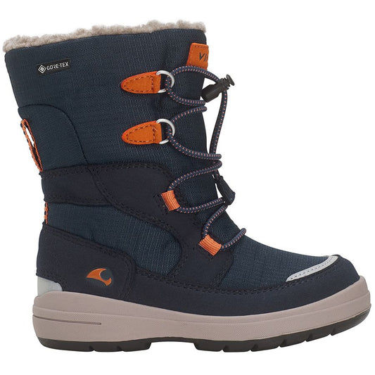 VIKING GORE-TEX Stiefel HASLUM GTX in dark blue and orange