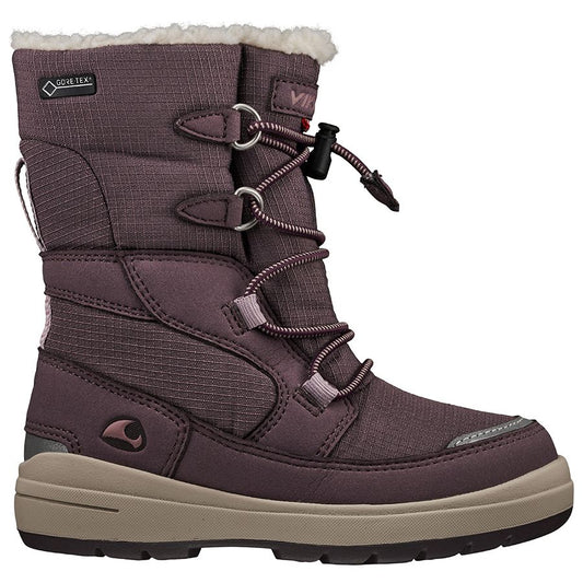 VIKING GORE-TEX Stiefel HASLUM GTX in pflaume color, perfect for outdoor activities