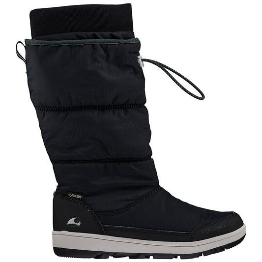 VIKING GORE-TEX Stiefel ALBA GTX - schwarz women's hiking boot on rocky trail