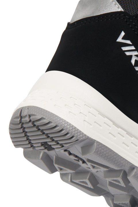 Black VIKING TEX Stiefel ESPO WARM WP BOA boots with waterproof design