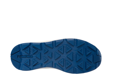 VIKING TEX Stiefel ESPO WARM WP BOA in royal blue and red, waterproof and insulated winter boots with BOA closure