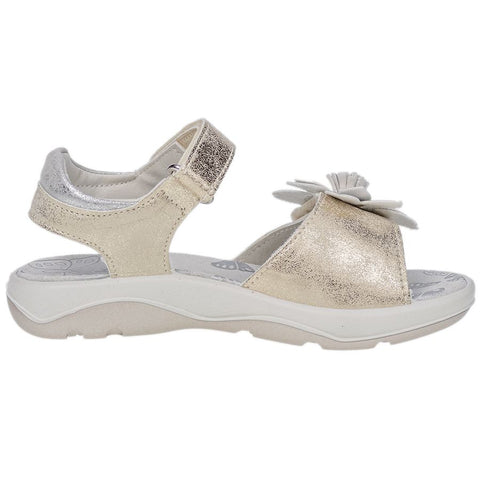 High-quality LURCHI Sandale FLORA in elegant gold and silver colors