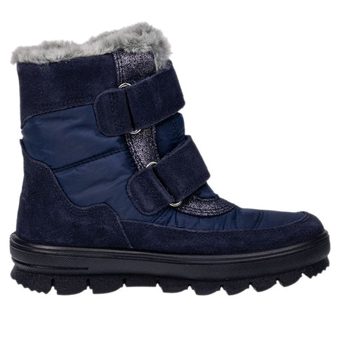  Stylish and comfortable SUPERFIT GORE-TEX STIEFEL FLAVIA 9214-80 in a sleek dark blue and silver design