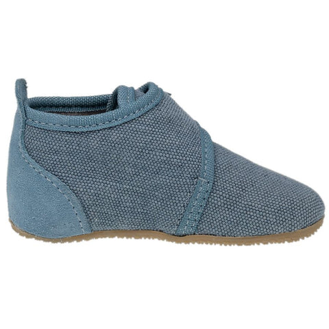 Stylish LIVING KITZBÜHEL Hausschuh 3120-560 - jeans slippers with non-slip rubber soles