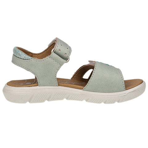 RICOSTA Sandale SARA in mint color, featuring a beautiful seashell design
