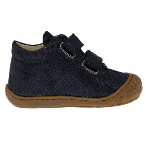 Beautiful navy blue Glitzer NATURINO Halbschuh COCOON with sparkles and stylish design
