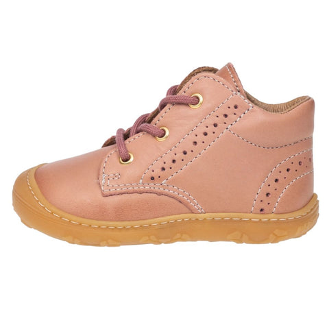 RICOSTA Knöchelschuh KELLY in altrose color with Lyralochung detailing