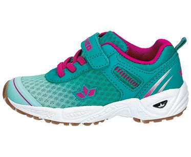 High-performance LICO Sportschuh BARNEY 366015 in vibrant turquoise and pink color combination, perfect for active women's sports and fitness activities