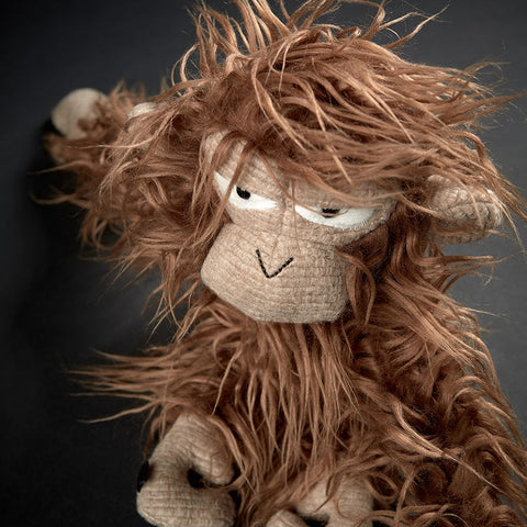 Sigikid BEASTS - Chimp Jump 39697, weiches Plüschtier für Kinder