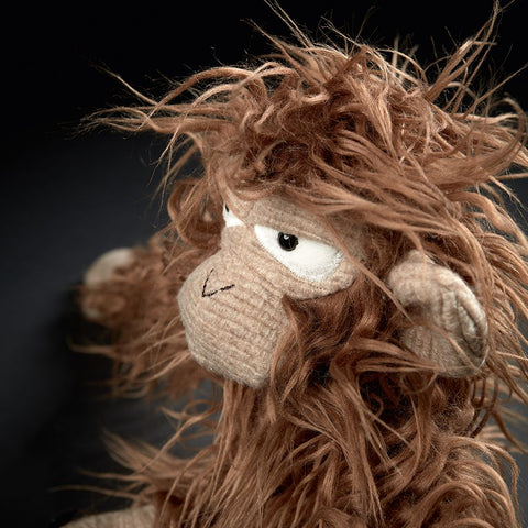Kuscheltier Chimp Jump 39697 mit weichem Fell und lustigem Gesicht