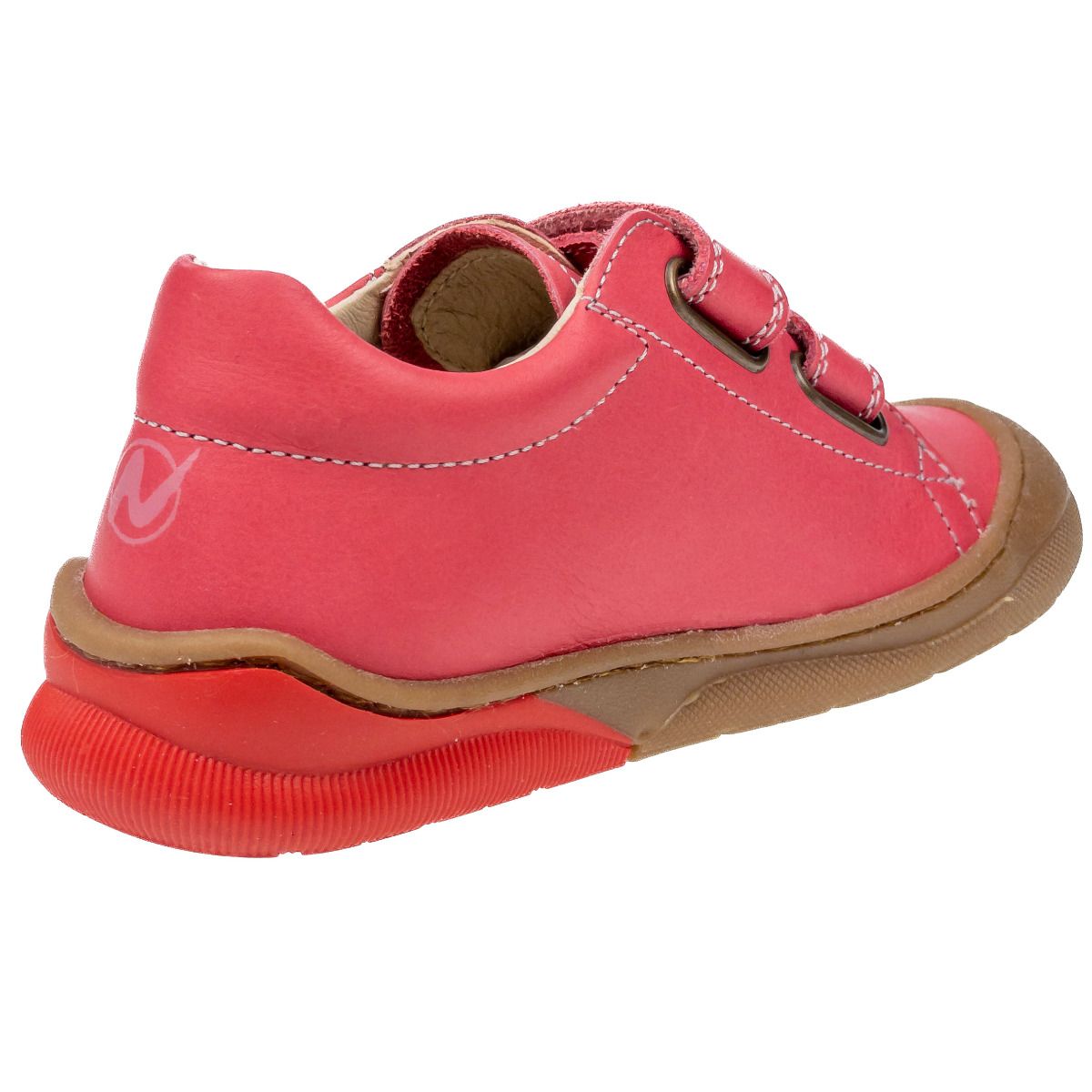 NATURINO Halbschuh BABE in himbeere color with star design, perfect for little girls