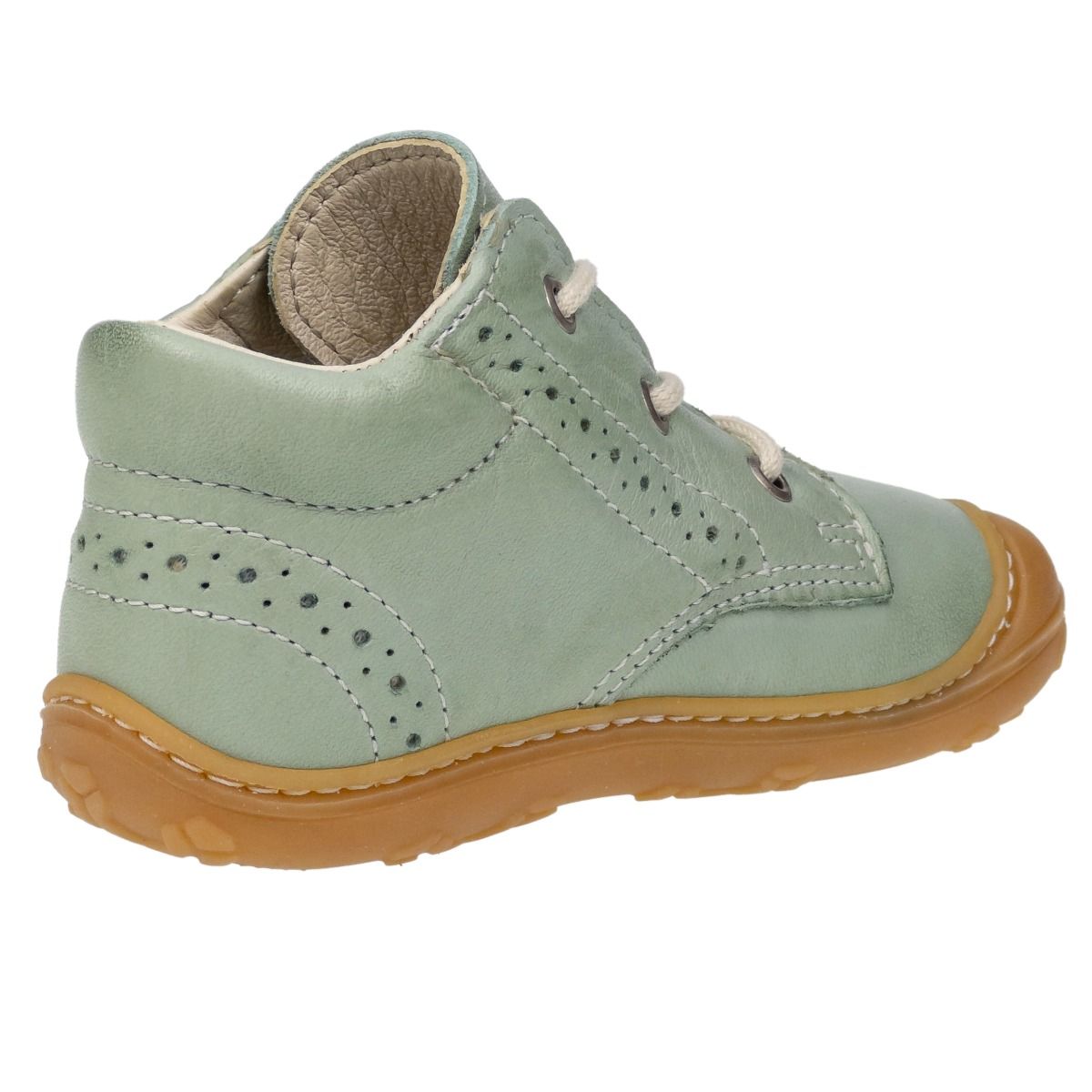 RICOSTA Knöchelschuh KELLY - mint - Lyralochung - stylish mint-colored ankle shoe with intricate Lyralochung design