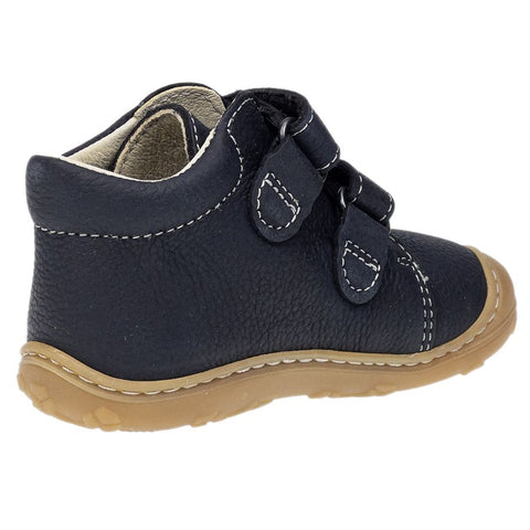 A dark blue RICOSTA Knöchelschuh CHRISY shoe with durable construction
