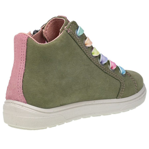 RICOSTA Knöchelschuh ISA in eukalyptus and rosa, a stylish and comfortable ankle shoe for girls