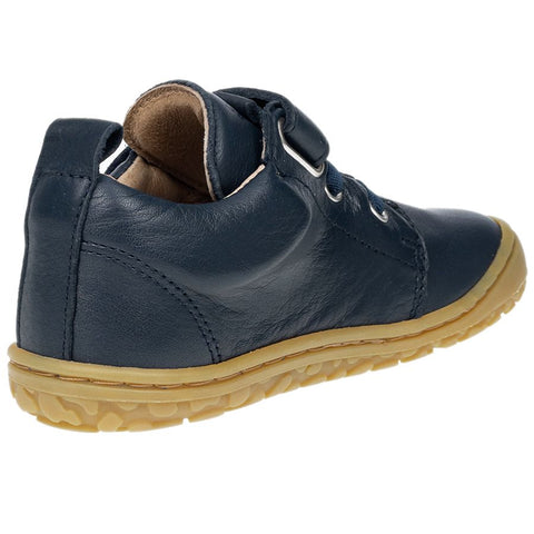 Child wearing LURCHI Barfuß Halbschuh NAEL 50017-02 playing and running comfortably