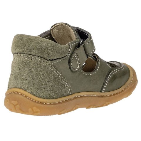 RICOSTA Halbsandale ENI - eukalyptus - A comfortable and stylish eukalyptus-colored half-sandal by RICOSTA