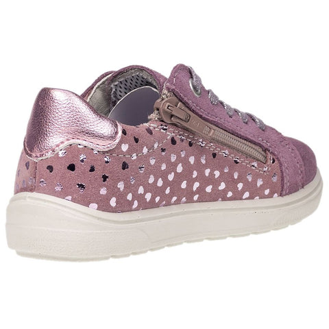  Side view of RICOSTA Halbschuh JODY in flieder metallic with shock-absorbing heel 