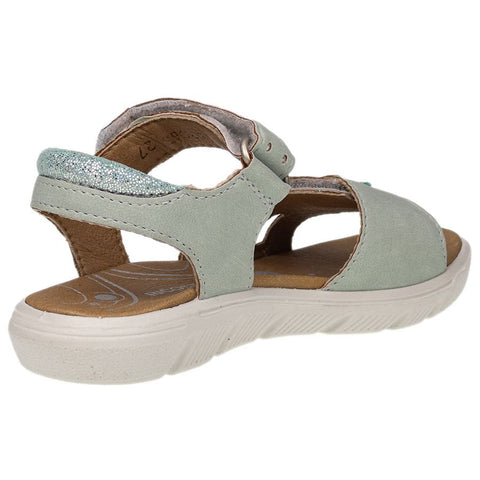 RICOSTA Sandale SARA in mint color with a beautiful shell design