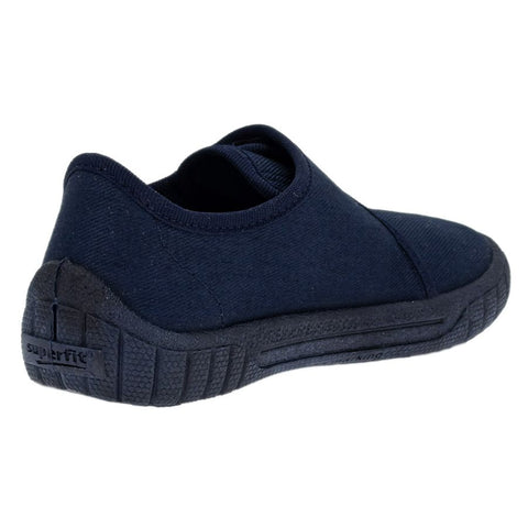 Comfortable and stylish SUPERFIT Hausschuh BILL 271-810 in dark blue color