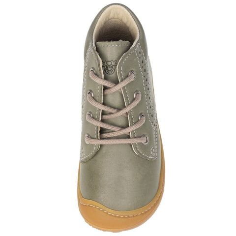 RICOSTA Knöchelschuh KELLY - eukalyptus - Lyralochung - Stylish eukalyptus-colored ankle shoe with intricate Lyralochung design