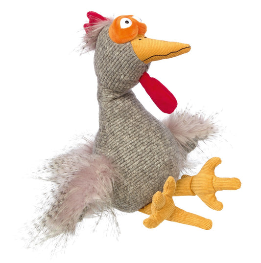 Sigikid BEASTS -Chilling Chicken, Kikeriki - 42984, weiches Plüschtier, lustiges Huhn