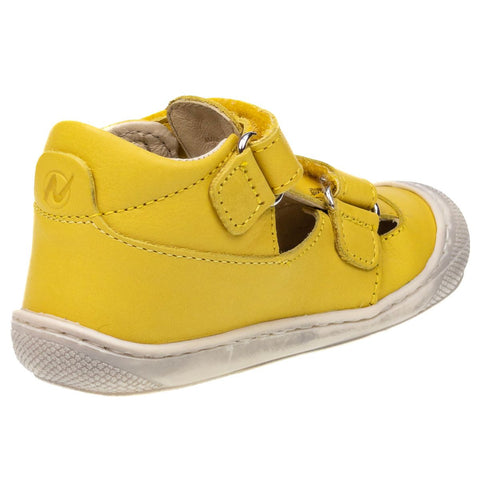  Gelbe NATURINO Halbsandale PUFFY mit komfortablem Design und modischem Look