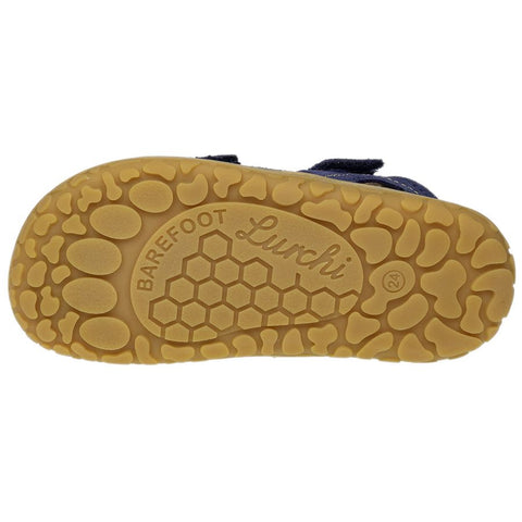  Kinderfuß Sandale in königsblauem Design mit stoßdämpfender Sohle