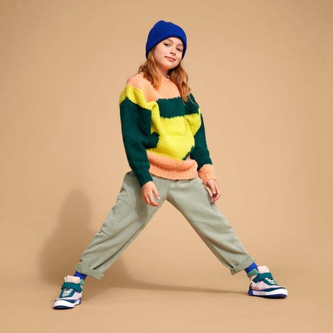 SFOLI TEX Knöchelschuh TREKKI shoes in pink and petrol with breathable mesh material
###