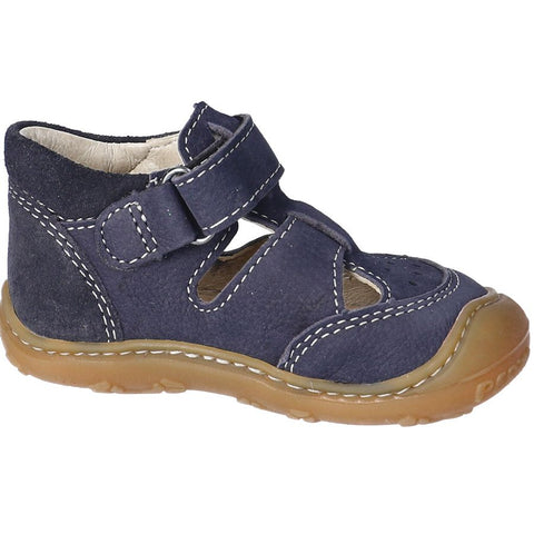 RICOSTA Halbsandale ENI - dunkelblau - Children's sandal with comfortable leather lining and cushioned footbed 