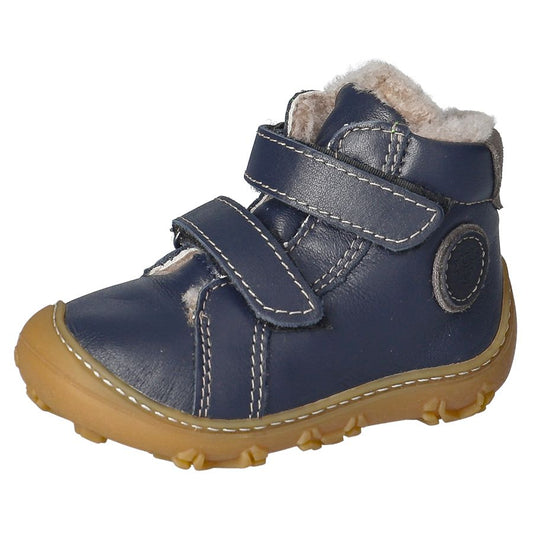 RICOSTA Knöchelschuh GERO - navy boys' ankle shoe in dark blue with sturdy sole and Velcro closure
