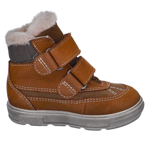 RICOSTA SYMPA-TEX Knöchelschuh PEDRO - braun boys ankle boot in brown leather with waterproof Sympatex lining and durable rubber sole 
