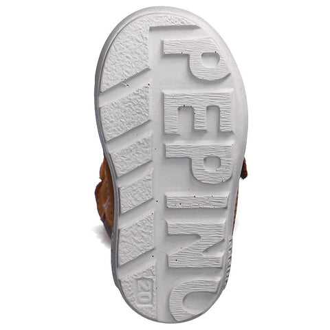 RICOSTA SYMPA-TEX Knöchelschuh PEDRO - braun - Image of brown waterproof ankle shoe for kids designed by RICOSTA