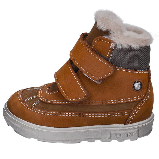 RICOSTA SYMPA-TEX Knöchelschuh PEDRO - braun - High-quality brown ankle shoe for boys with waterproof and breathable material