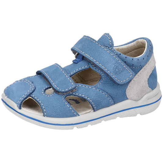 RICOSTA Halbsandale KASPI in jeansblau and hellgrau colors, perfect for summer outings and casual wear