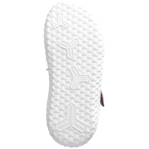 Comfortable and trendy RICOSTA Barfußschuh Halbsandale JEFF in altrosa and grey