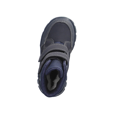 RICOSTA SYMPA-TEX BLINKER Stiefel GRISU in navy, schwarz, and jeans colors, featuring a cute dragon design for kids
