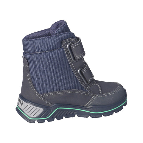 RICOSTA SYMPA-TEX BLINKER Stiefel GRISU in navy, black, and jeans color featuring a dragon design