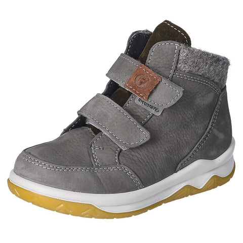 RICOSTA TEX KNÖCHELSCHUH LUAN in anthrazit color with felt material, a high-quality and stylish shoe for all-day comfort and protection for kids 
