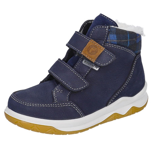 RICOSTA TEX KNÖCHELSCHUH LUAN - DUNKELBLAU - A high-quality, dark blue ankle boot designed by RICOSTA TEX