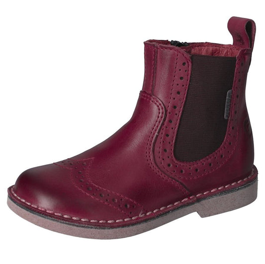 RICOSTA Stiefelette DALLAS - beere, a stylish and comfortable berry-colored ankle boot for women