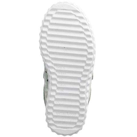 RICOSTA Halbschuh JULIA in eukalyptus green with white polka dots, a comfortable and stylish shoe for women