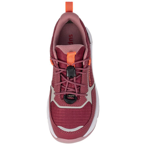 High-performance SUPERFIT GORE-TEX Halbschuh FREE RIDE 550-55 in stylish beere and neonrot colors